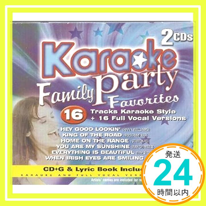 Family Favorites  Karaoke Party「1000円ポッキリ」「送料無料」「買い回り」