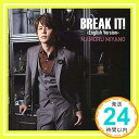 【中古】宮野真守 / BREAK IT! -English Version- [CD]「1000円ポッキリ」「送料無料」「買い回り」