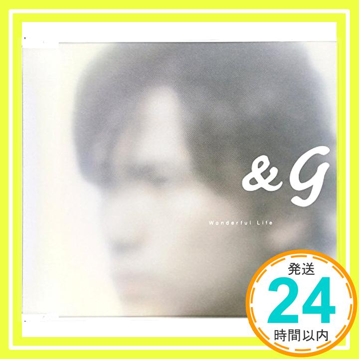 【中古】Wonderful Life [CD] &G (稲垣吾郎)、 市川喜康、 小西貴雄、 KAN; 中西亮輔「1000円ポッキリ」「送料無料」「買い回り」