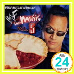 【中古】WWF ザ・ミュージック Vol.5 [CD] オムニバス、 スリック・リック; モーターヘッド「1000円ポッキリ」「送料無料」「買い回り」