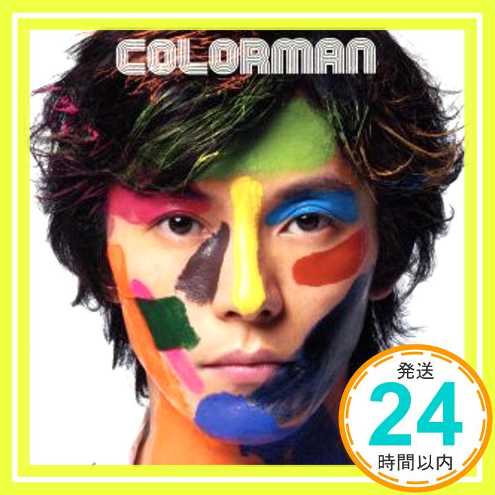 【中古】COLORMAN(初回)(DVD付) [CD] 藤木直人、 川村結花、 川口大輔、 福寿、 市川喜康、 井手コウジ、 寺岡呼人、 シライシ紗トリ、 ダンス☆マン、 MIZUE; 吉俣良「1000円ポッキリ」「送料無料」「買い回り」