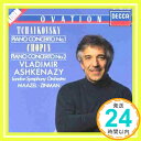 【中古】Chopin/Tchaikovsky Piano Co CD Tchaikovsky Chopin Ashkenazy Maazel「1000円ポッキリ」「送料無料」「買い回り」