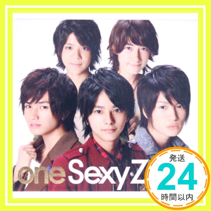 【中古】one Sexy Zone (初回限定盤) [CD] Sexy Zone「1000円ポッキリ」「送料無料」「買い回り」