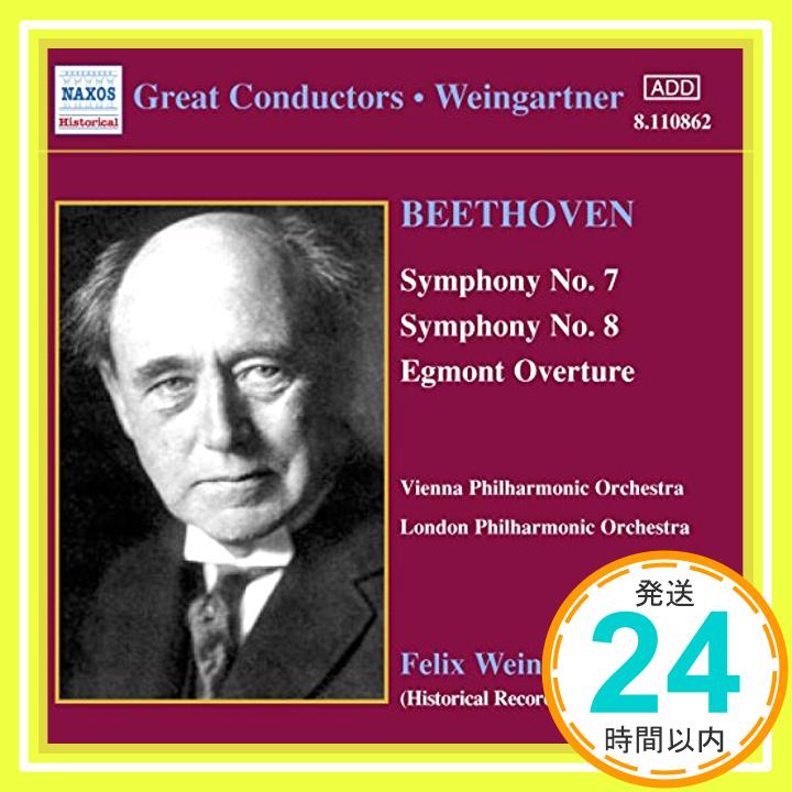 【中古】Conducts Beethoven's-Sym 7/8/& [CD] Felix Weingartner「1000円ポッキリ」「送料無料」「買い回り」