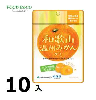 訳あり10袋入和歌山温州みかんグミラブレ乳酸菌入40g 賞味期限:2024/7/25