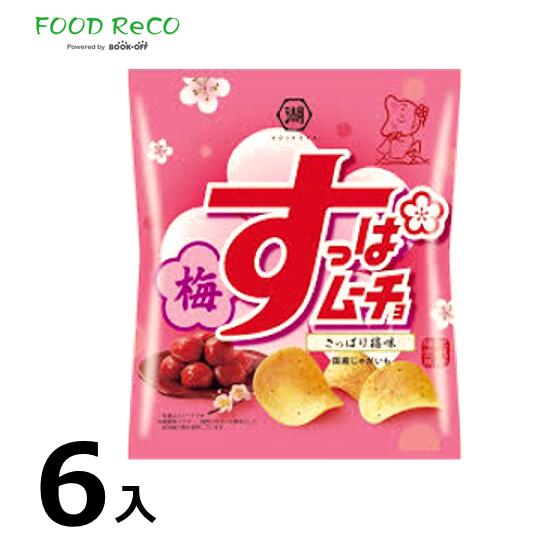 訳あり6袋入すっぱムーチョチップス　梅味55g 賞味期限:2024/8/8