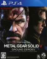 【中古】 METAL　GEAR　SOLID5：GROUND　ZEROES／PS4