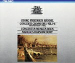 【中古】 ヘンデル：合奏協奏曲集作品3／ニコラウス・アーノンクール