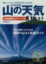 【中古】 登山・ハイキングを安全に楽しむための　よくわかる山の天気 気象遭難防止チャート付／平井史生(著者)