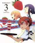 【中古】 WORKING！！！　3（完全生産限定版）／高津カリノ（原作）,福山潤（小鳥遊宗太）,阿澄佳奈（種島ぽぷら）,藤田咲（伊波まひる）,足立慎吾（キャラクターデザイン、総作画監督）,MONACA（音楽）