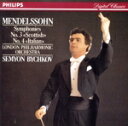 【中古】 メンデルスゾーン/交響曲第3,4番/セミヨン・ビシュコフ/ロンドン・フィルハーモニー管弦楽団