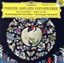 【中古】 マーラー:交響曲「大地の歌」/ジュゼッペ・シノーポリ(cond),ドレスデン国立管弦楽団,イリス・ヴェルミヨン(A),キース・ルイス(T)