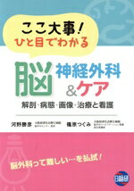 【中古】 ここ大事!ひと目でわかる脳神経外科&ケア 解剖・病態・画像・治療と看護/河野勝彦(著者),篠原つぐみ(著者)