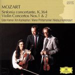 【中古】 モーツァルト：協奏交響曲K．364　ヴァイオリン協奏曲第1・2番　MOZART　BEST　1500　19／ギドン・クレーメル（vn）,ニコラウス・アーノンクール（cond）,キム・カシュカシャン（va）,ウィーン・フィルハーモニー管