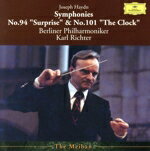 【中古】 ハイドン：交響曲第94番＆第101番／カール・リヒター（指揮）,ベルリン・フィルハーモニー管弦楽団（po．）