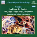 Pachelbel - 【中古】 【輸入盤】Verdi：　La　Forza　Del　Destino／G．Verdi（アーティスト）