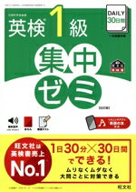 【中古】 DAILY30日間　英検1級　集中ゼミ　6訂版 旺文社英検書／旺文社(編者)