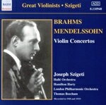【中古】 メンデルスゾーン：ヴァイオリン協奏曲／ヨーゼフ・シゲティ