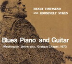 【中古】 【輸入盤】Blues　Piano　And　Guitar／Henry　Townsend／Roosevelt　Sykes