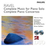 【中古】 RAVEL：COMPLETE MUSIC FOR PIANO SOLO＆PIANO CONCERTOS WERNER HAAS（ラヴェル：ピアノ作品全集）／ヴェルナー ハース（p）,アルチェオ ガリエラ（cond）,モンテ カルロ