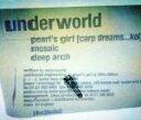 【中古】 【輸入盤】Pearls Girl/アンダーワールド