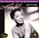 【中古】 【輸入盤】Here to Stay/カーメン・マクレエ