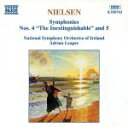 【中古】 【輸入盤】Symphonies 4 ＆ 5／CarlNielsen（作曲）,AdrianLeaper（指揮）,IrelandNationalSymphonyOrchestra（オーケストラ）