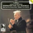 【中古】 【輸入盤】Symphonies 5 ＆ 6／LudwigvanBeethoven（作曲）,HerbertvonKarajan（指揮）,BerlinPhilharmonicOrchestra（オーケストラ）