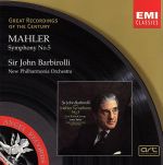 【中古】 【輸入盤】Symphony　5／Mahler（アーティスト）,Barbirolli（アーティスト）,Npo（アーティスト）