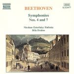 【中古】 【輸入盤】Symphonies　4　＆　7／LudwigvanBeethoven（作曲）,B?laDrahos（指揮）,Esterh?zySinfonia（オーケストラ）