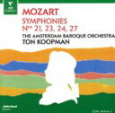 【中古】 【輸入盤】Symphonies/Mozart(アーティスト),Koopman(アーティスト),Abs(アーティスト)