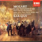 【中古】 【輸入盤】Mozart： Wind Concertos／Mozart（アーティスト）,Galway（アーティスト）,Blau（アーティスト）,Leister（アーティスト）,Karajan（アーティスト）