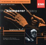 【中古】 【輸入盤】The Klemperer Legacy － Beethoven： Symphonies Nos．4 ＆ 5／オットー クレンペラー,BavarianRadioSymphonyOrchestra（アーティスト）