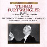 【中古】 ブラームス：交響曲第1番　ハ長調　作品68／ストラヴィンスキー：ディヴェルティメント（《妖精の口づけ》よりの交響組曲）（UHQCD）／W．フルトヴェングラー（cond）,ベルリン・フィルハーモニー管弦楽団 bookoffonline-14848677 ブックオフ 楽天市場店 パッケージ画像