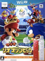 【中古】 マリオ&ソニック AT リオオリンピック Wiiリモコンプラスセット(アカ・シロ)/WiiU