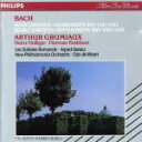 【中古】 【輸入盤】BACH: VIOLIN CONCERTOS/DOUBLE CONCERTOS/アルテュール・グリュミオー(vn),ハインツ・ホリガー(ob...