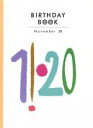 【中古】 BIRTHDAY　BOOK　November　20／誕生日占い