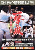 【中古】 極真会館 一撃の嵐 第3回全世界ウエイト制空手道選手権大会 2005年5月1日東京体育館／（格闘技）