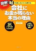 【中古】 図解！会社にお金が残らない本当の理由 94％の社長は知らない経営の話／岡本吏郎【著】