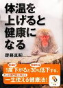 【中古】 体温を上げると健康になる サンマーク文庫／齋藤真嗣【著】