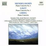  MENDELSSOHN・LISZT・GRIEG：Piano　Concertos／ベンジャミン・フリス,ジョセフ・バノウェツ,イェネ・ヤンドー,メンデルスゾーン,フランツ・リスト,エドヴァルド・グリーグ