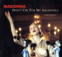 【中古】 【輸入盤】DON’T CRY FOR ME ARGENTINA/マドンナ