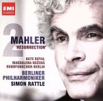 【中古】 マーラー：交響曲第2番「復活」（2HQCD）／サイモン・ラトル（cond）,ベルリン・フィルハーモニー管弦楽団,ケイト・ロイヤル（S）,マグダレーナ・コジェナー（MS）,ベルリン放送合唱団,サイモン・ハルシー（合唱指揮） bookoffonline-13588411 ブックオフ 楽天市場店 パッケージ画像
