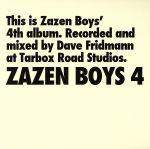 【中古】 ZAZEN　BOYS4／ZAZEN　BOYS