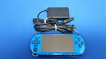 【中古】【箱説なし】PSP「プレイステーション・ポータブル」バイブラント・ブルー(PSP3000VB)/本体(携帯ゲーム機)【中古】afb