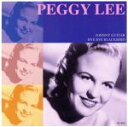 【中古】 オール・ザ・ベスト ペギー・リー(Johnny Guitar/Bye Bye Blackbird)/ペギー・リー