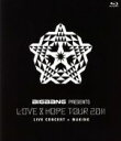 【中古】 BIGBANG PRESENTS“LOVE＆HOPE TOUR 2011”（Blu－ray Disc）／BIGBANG