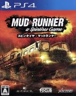 【中古】 スピンタイヤ：マッドランナー／PS4