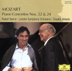  モーツァルト：ピアノ協奏曲第22番・第24番 MOZART　BEST　1500　16／ルドルフ・ゼルキン（p）,クラウディオ・アバド（cond）,ロンドン交響楽団