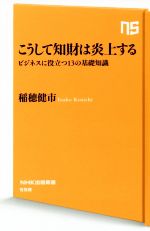 【中古】 こうして知財は炎上する ビジネスに役立つ13の基礎知識 NHK出版新書558／稲穂健市(著者)